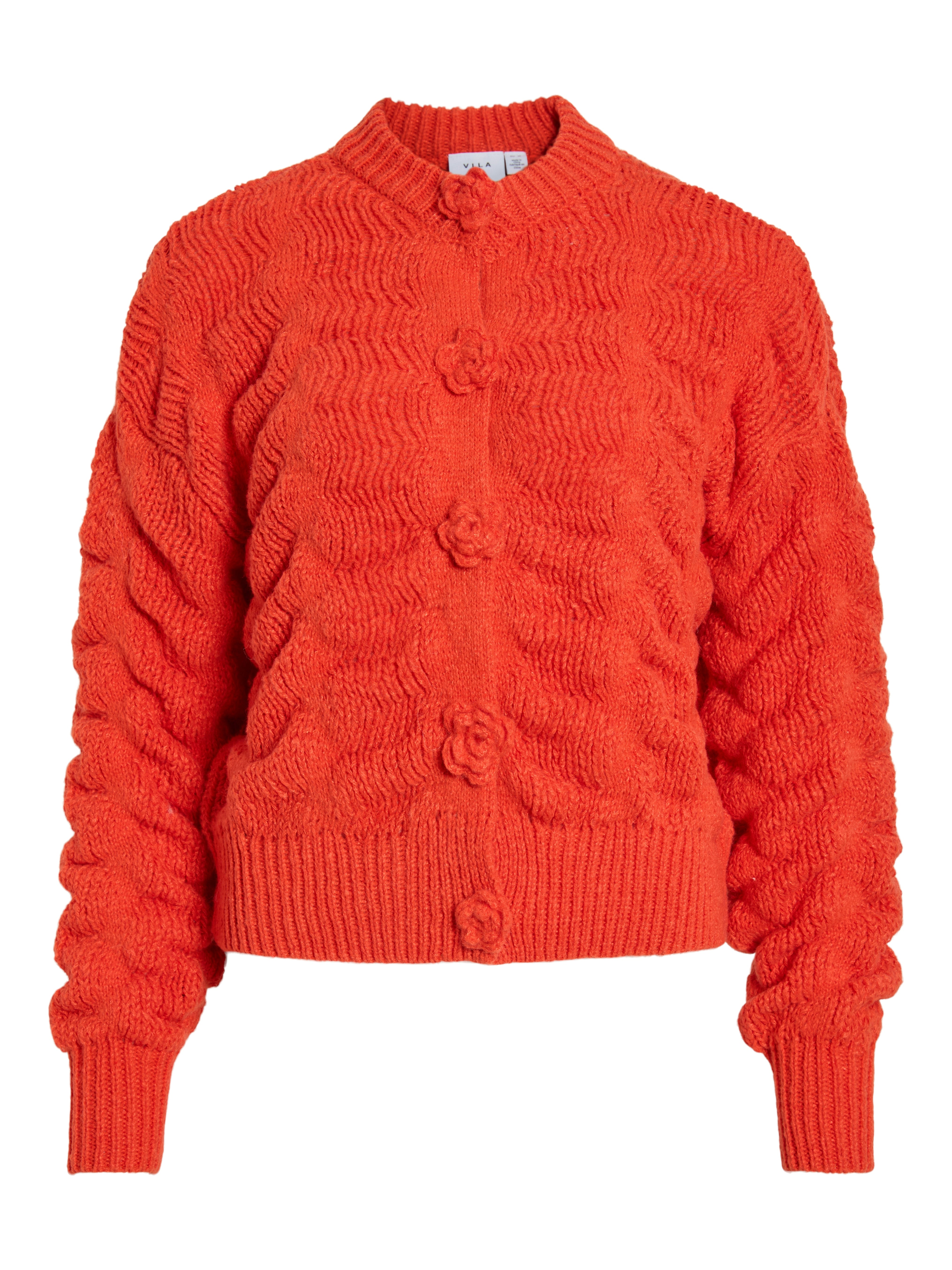 Vichana cardigan - Poppy Red